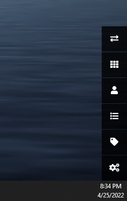 Heimdall Dashboard with Configuration Icons