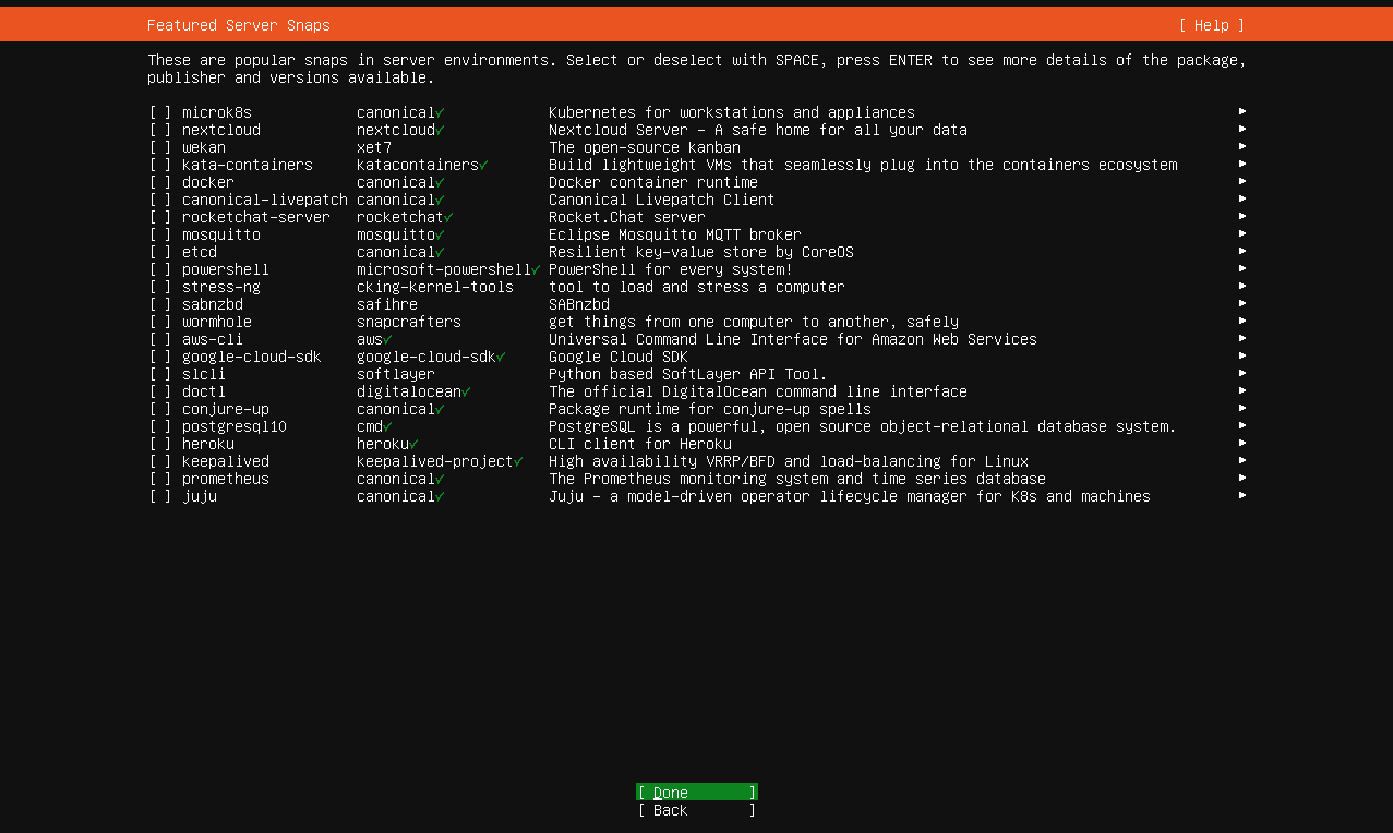 Featured Server Snaps