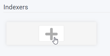 Radarr Indexers Settings Page