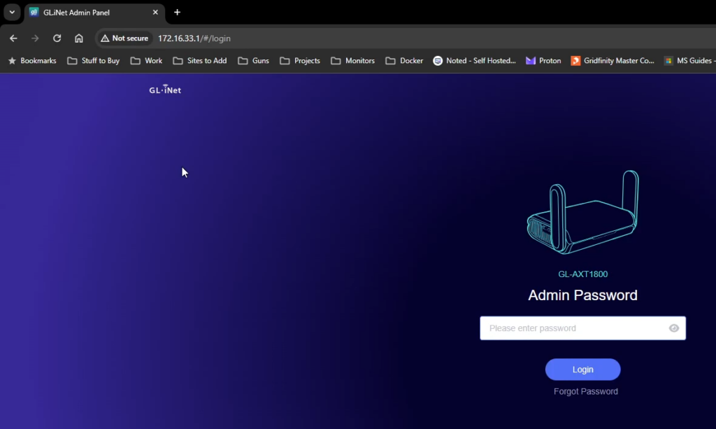 Login Prompt After Network Change