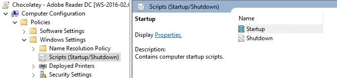 Group Policy Editor Navigation