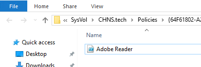 File Explorer with New PowerShell Script