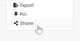 Tandoor Recipes Share Option