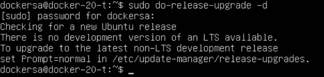 No Upgrade Version Available Error