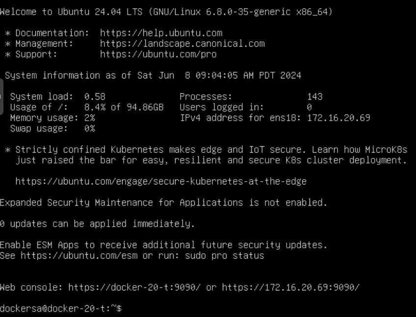 Ubuntu 24.04 LTS Version Confirmation