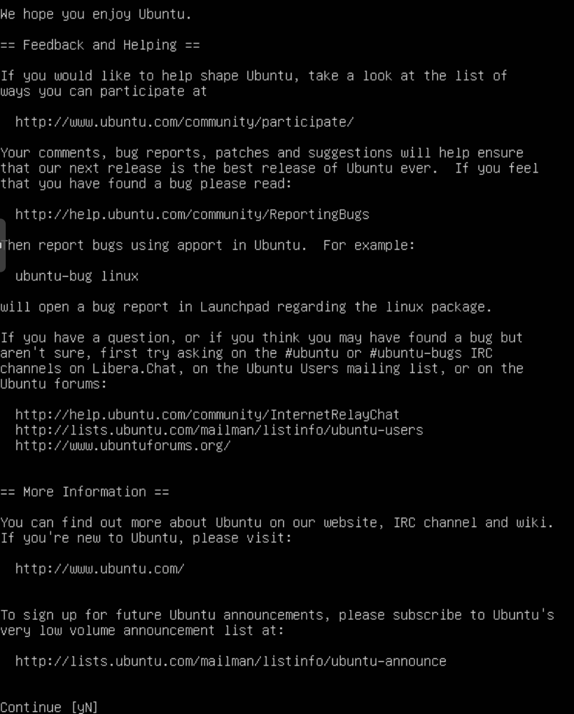 Upgrade Confirmation Prompt