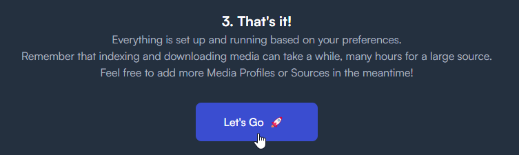 Pinchflat Setup Complete