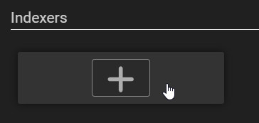 Lidarr Add Indexer Button