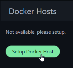 Uptime-Kuma Setup Docker Host Button