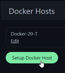 Uptime-Kuma Setup Second Docker Host