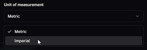 AirTrail General Settings