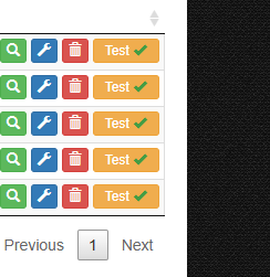 Jackett indexer test showing a successful result