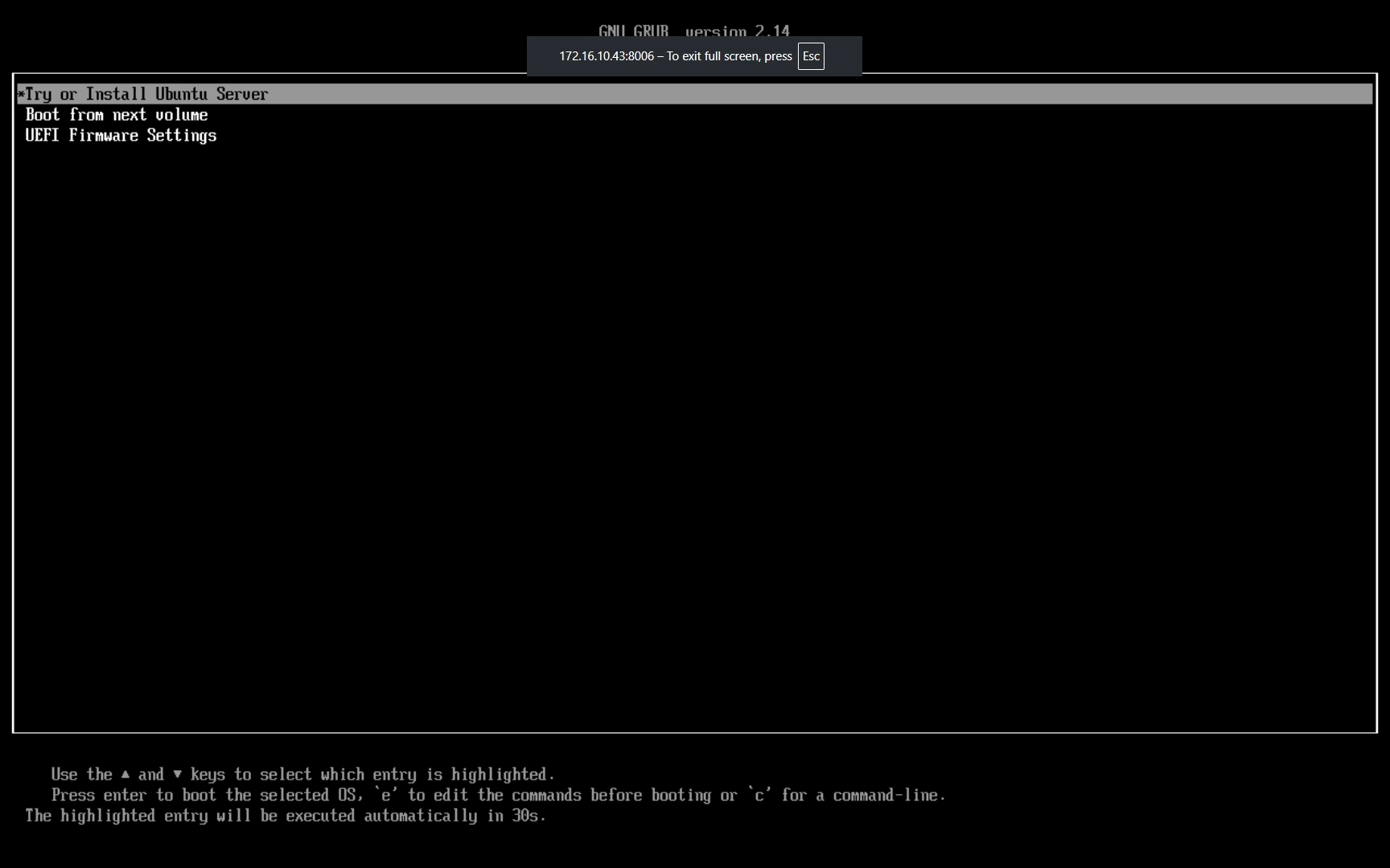 GNU GRUB Boot Manager