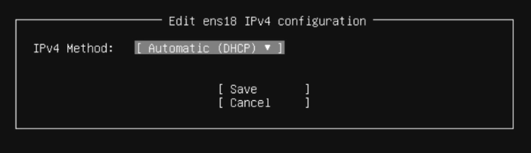 DHCP Automatic Configuration Option