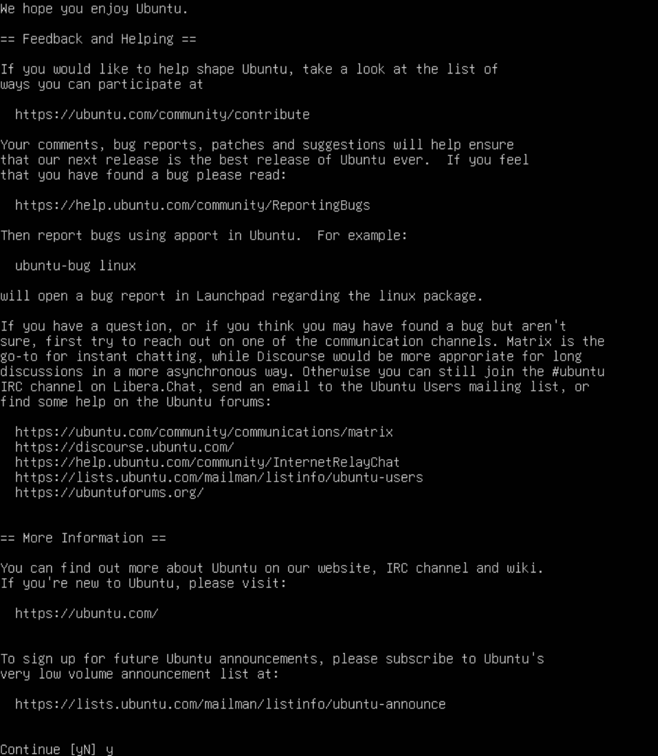 Upgrade Confirmation Prompt