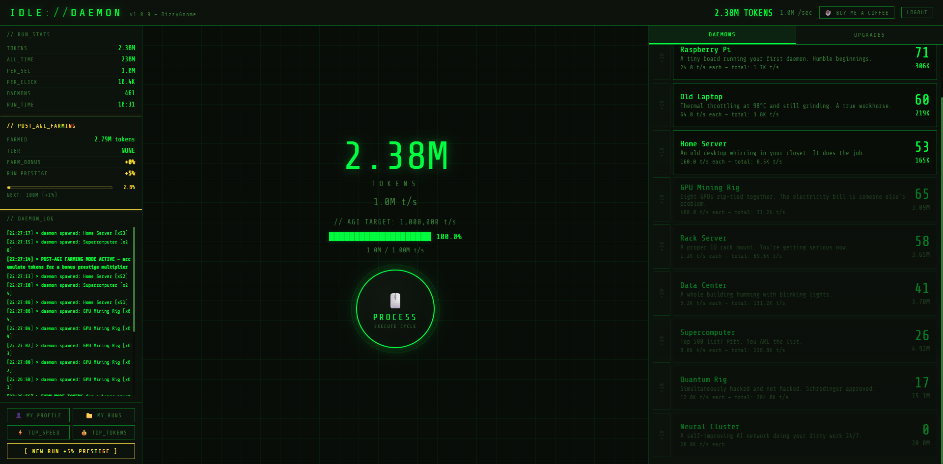 Idle Daemon Screenshot 7