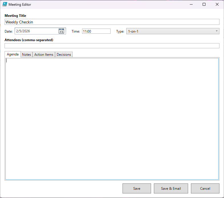 Work Journal Screenshot 5