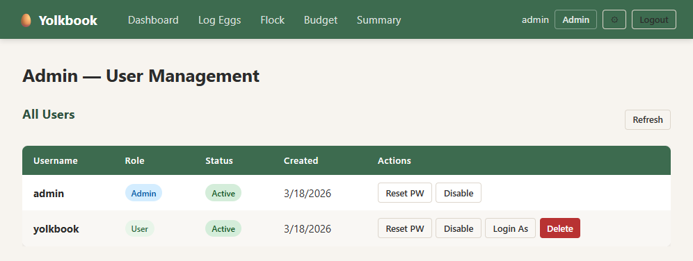 Yolkbook Screenshot 7